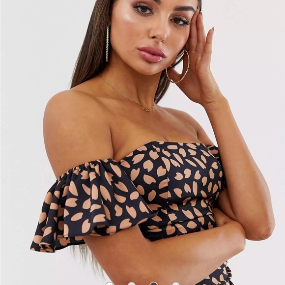 ASOS Koco & K Off Shoulder Maxi Dress - Picture 4 of 9